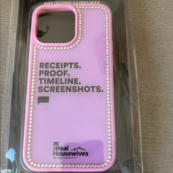 Bioworld Black Real Housewives iPhone 14 Pro Max Case - Picture 3 of 5